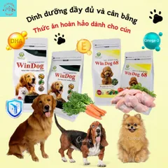 Hạt Cho Chó - Thức Ăn Dinh Dưỡng Cho Chó Trưởng Thành Windog túi 800g - Hạt Cho Chó Kén Ăn - Thức Ăn Cho Mọi Giống Chó