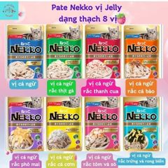 [HÀNG CÓ TEM PHỤ TIẾNG VIỆT] Pate Mèo NEKKO -Thức Ăn Cho Mèo- Pate Cho Mèo Con Kitten Gói 70g Gravy-Jelly-Mousse