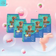 Thức Ăn Hạt Ganador Puppy Cho Chó Con Vị Trứng & Sữa Gói 400g