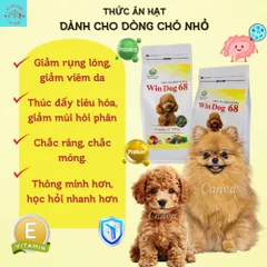 Hạt Cho Chó - Thức Ăn Dinh Dưỡng Cho Chó Trưởng Thành Windog túi 800g - Hạt Cho Chó Kén Ăn - Thức Ăn Cho Mọi Giống Chó