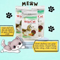 Hạt Cho Mèo Wincat - Thức Ăn Cho Mèo Kén Ăn - Hạt Nhỏ Cho Mọi Giống Mèo Túi 800g