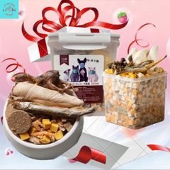 Thịt Sấy Khô Cho Chó Mèo Lishi - Đồ Ăn Vặt Thú Cưng - Thức Ăn Cho Mèo - Thịt Sấy Đủ Loại Cho Chó Mèo