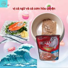 Pate Mèo Ciao - Thức Ăn Ướt Cho Mèo Mọi Lứa Tuổi Gói 60G