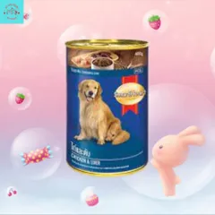 Pate Smartheart Dành Cho Chó Lớn Dạng Lon 400G CÓ 2 VỊ: Vị Thịt Bò & Gan Và Vị gà & gan