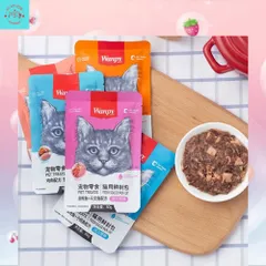 Pate Mèo WanPy - Thức Ăn Ướt Cho Mèo Gói 80G