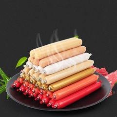 Xúc Xích Dinh Dưỡng Cho Chó Mèo - Thức Ăn Ướt Cho Chó Mèo Gói  30 thanh 15G