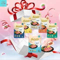 Pate Mèo Bellota - Thức Ăn Cho Mèo - Pate Tươi Cho Mèo Lớn Và Mèo Con Gói 85G