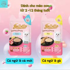 Pate Mèo Bellota - Thức Ăn Cho Mèo - Pate Tươi Cho Mèo Lớn Và Mèo Con Gói 85G