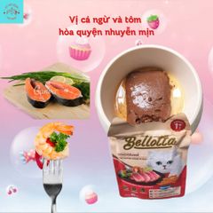 Pate Mèo Bellota - Thức Ăn Cho Mèo - Pate Tươi Cho Mèo Lớn Và Mèo Con Gói 85G