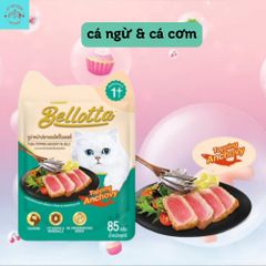 Pate Mèo Bellota - Thức Ăn Cho Mèo - Pate Tươi Cho Mèo Lớn Và Mèo Con Gói 85G