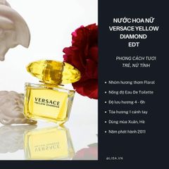 (Chính hãng) Nước Hoa Nữ Versace Yellow Diamond EDT 10ml chiết Chính