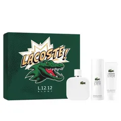 (Chính hãng) Nước Hoa Nam Lacoste L.12.12 Blanc Eau De Toilette Spray