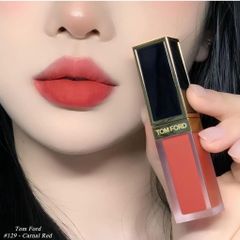 (Nhập khẩu) Son Kem Tom Ford TF Lip Liquid Luxe Matte 133 Carlet