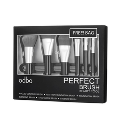 (Chính hãng) Bộ Cọ Trang Điểm BK Beauty Glam Eye Bundle Màu Đỏ 5 Cây
