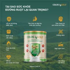Sữa non Colos IgGold – Tăng cường miễn dịch