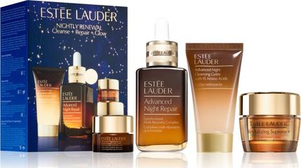 (Auth 100%) Set Dưỡng Da Estée Lauder Nightly Renewal Cleanse +