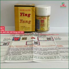 (Auth 100%) Viên Uống Tăng Cân Ying Yang Wan Dinh dưỡng hoàn 33