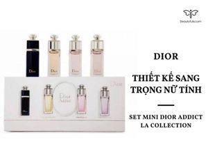 (Auth 100%) Set 4 Chai Nước Hoa Mini Dior - Gồm Miss Dior, Dior