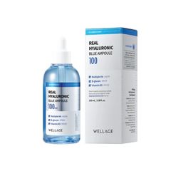 (Auth 100%) Serum Cấp Nước Wellage Real Hyaluronic Blue Ampoule 100