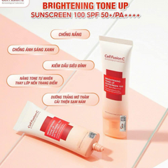 (Chính hãng) Kem Chống Nắng Nâng Tone Cell Fusion C Dark Spot Toning