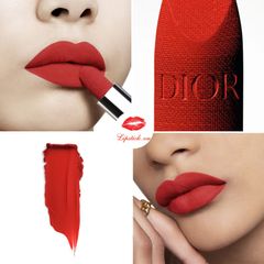 (Nhập khẩu) Son Lì Dior Rouge Dior Couture Lipstick Velvet Limited