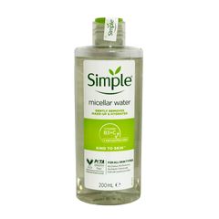 (Nhập khẩu) Nước Tẩy Trang Giữ Ẩm Simple Micellar Cleansing Water