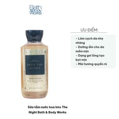 (Nhập khẩu) Sữa Tắm Nước Hoa Into The Night Bath & Body Works 295ml -