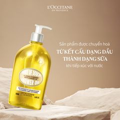 (Nhập khẩu) Sữa Tắm L'Occitane Almond Shower Oil Hạnh Nhân 500ml -