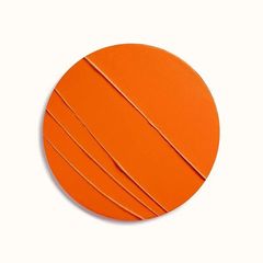 (Auth 100%) Son Hermès Satin Lipstick 33 Orange Boîte - Son Môi Cao
