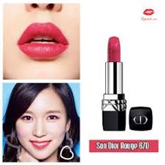 (Nhập khẩu) Son Dior Rouge 776 Soiree Rio Chính Hãng - Màu Hồng Đỏ