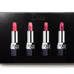 (Nhập khẩu) Set 4 Son Dior Rouge - Màu Trà Sữa, Hồng Đất, Đỏ Tươi,