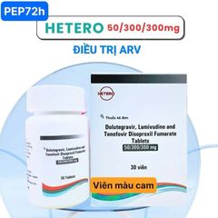 (Nhập khẩu) ARV/PEP72.H loại HETERO dòng TLD viên màu Cam 1 lọ 30