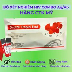 (Chính hãng) Bộ Kiểm Tra HIV Thế Hệ Thứ 4 Ag/Ab Chính Hãng - Kết Quả