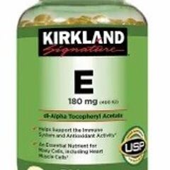 (Nhập khẩu) Kirkland Vitamin E 400 IU 500 viên - Vitamin E Chất Lượng