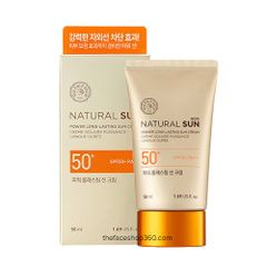 (Auth 100%) Kem Chống Nắng The Face Shop Power Long Lasting SPF50+ -