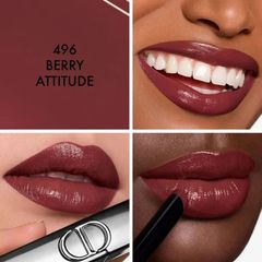 (Nhập khẩu) Son Dior Rouge Dior On Stage Lipstick 496 Berry Attitude 698178