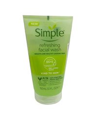 (Nhập khẩu) Sữa Rửa Mặt Simple Refreshing Facial Wash 150ml - Gel Rửa