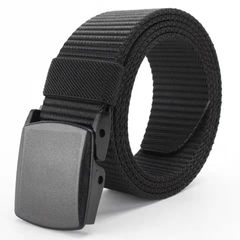 Dây nịt canvas - 5 Màu Dây - 1 Màu Khóa: Đẳng cấp All-Black mạnh mẽ!