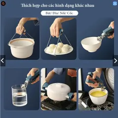 BỘ 3 DỤNG CỤ GẮP NỒI – CHỐNG BỎNG – MÀU XANH QUÝ PHÁI