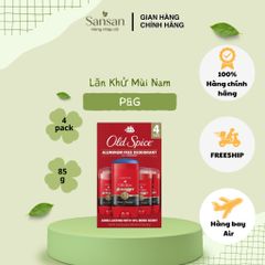 Lăn Khử Mùi Nam Old Spice Swagger 85g, Khử Mùi 24H, Không Nhôm, Hương Gỗ Nam Tính - Nội địa Mỹ