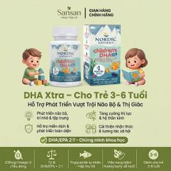 TPBVSK Nordic Children's DHA Xtra 880mg, dạng lỏng/ viên nang mềm 90 viên - Nội địa Mỹ