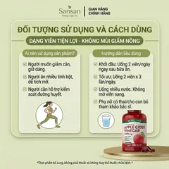 Kẹo dẻo Giấm Táo Nature’s Truth Apple Cider Vinegar 1200mg - Nội địa Mỹ