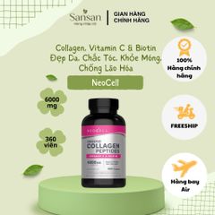 TPBVSK NeoCell Collagen + Vitamin C & Biotin 6000mg (360 Viên) – Đẹp Da, Chắc Tóc, Khỏe Móng
