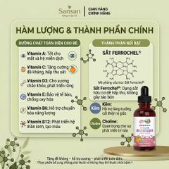 TPBVSK Vitamin tổng hợp hữu cơ Mary Ruths Organic Infant/ Toddler/ Kids Multivitamin Liquid Drops 60ml - Nội địa Mỹ