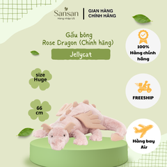 Rồng bông Jellycat Rose Dragon size Huge - Mỹ