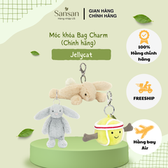 Móc Khóa Jellycat Bag Charm Chính Hãng - Phụ Kiện Thời Trang Dễ Thương Cho  - Quà Tặng Độc Đáo