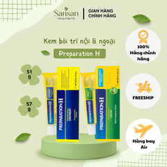 Kem bôi trĩ Preparation H Hemorrhoidal Ointment 57g - Giải pháp an toàn hiệu quả cho sức khỏe vùng da nhạy cảm, hàng Mỹ chính hãng.