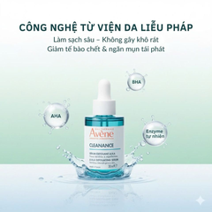 Tinh Chất Dưỡng Da Avene Cleanance AHA Exfoliating Serum 30ml