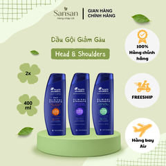Dầu Gội Head & Shoulders Clinical Strength 400ml Ngăn Ngừa Gàu - Sản Phẩm Chăm Sóc Tóc Nguyên Chất Từ Mỹ