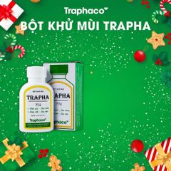 [CHE TÊN] [GIÁ TỐT] COMBO 5 HỘP & 10 HỘP TRAPHA khử mùi hôi chân & nách hiệu quả